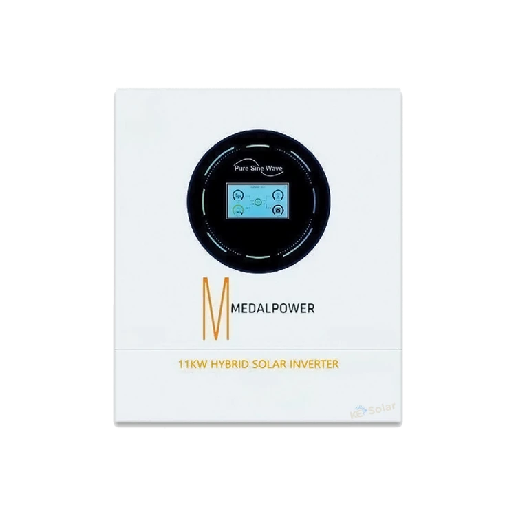 عکس اصلی اینورتر هیبرید 11KW برند Medal Power مدل MPHi-11000W#48VPVT تک فاز