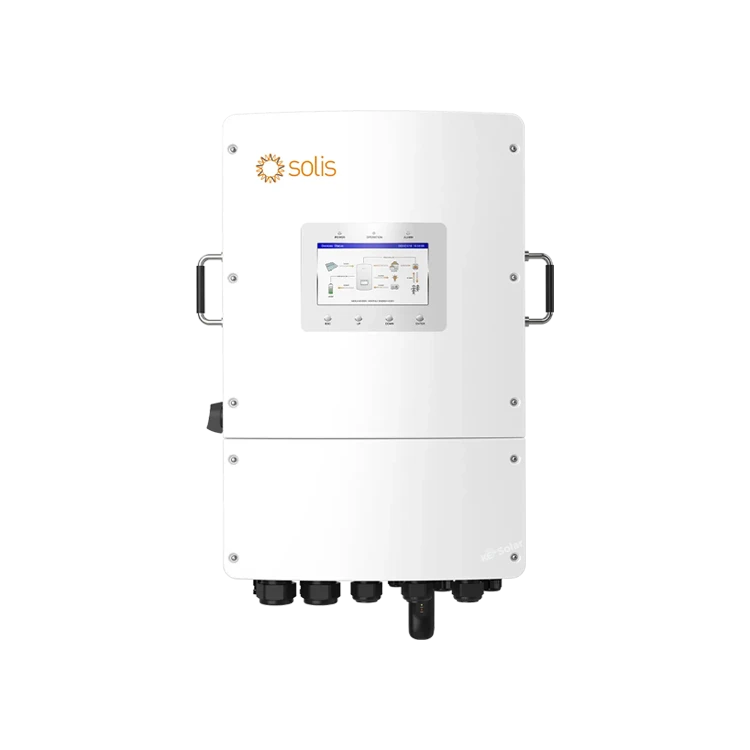 عکس اصلی اینورتر هیبرید 8KW برند Solis مدل S6-EH3P8K02-NV-YD-L سه فاز