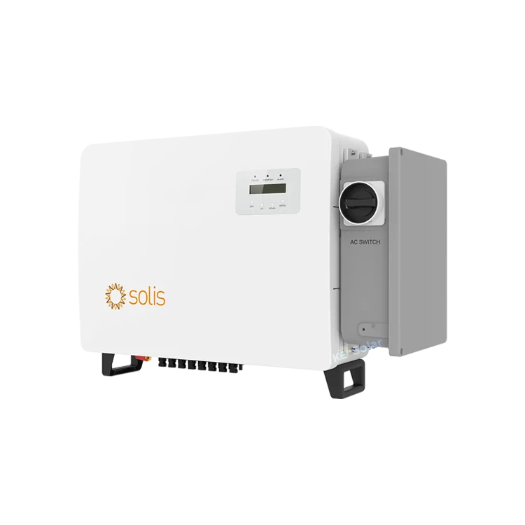عکس اصلی اینورتر آنگرید 60KW برند Solis مدل S6-GC-60K-US سه فاز