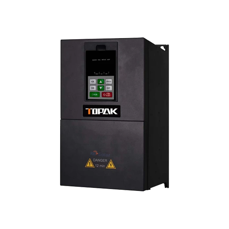 عکس اصلی اینورتر پمپ آب 110KW برند Topak مدل PK110KH سه فاز