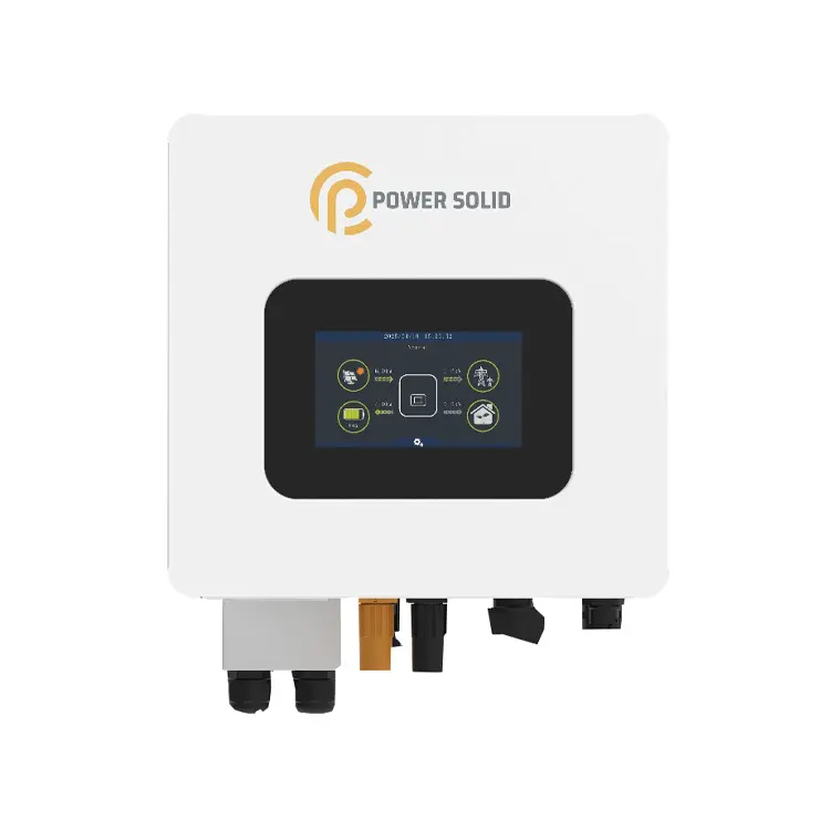 عکس اصلی اینورتر هیبرید 6KW برند Power Solid مدل PSiH6KW#550VPVI