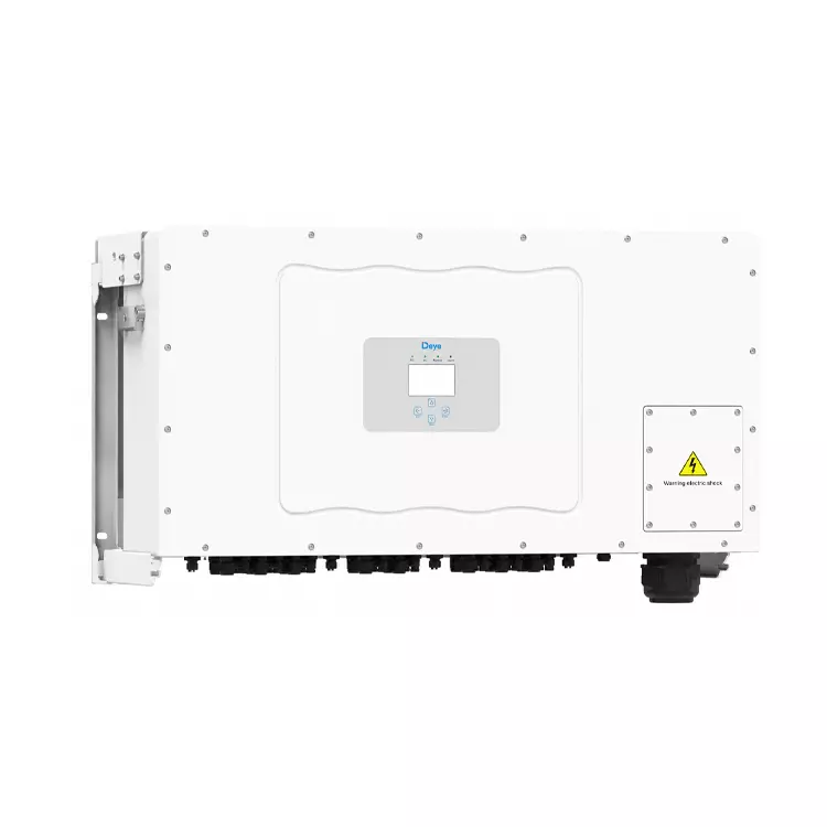 عکس اصلی اینورتر هیبریدی 136 کیلووات Deye مدل SUN-136K-G01P3-EU-AM8 سه فاز
