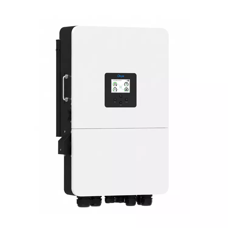 عکس اصلی اینورتر هیبرید 12KW برند Deye مدل SUN-12K-SG05LP3-EU-SM2 سه فاز